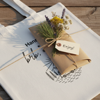 BRB Outside — Lily, White, Gift Wrap