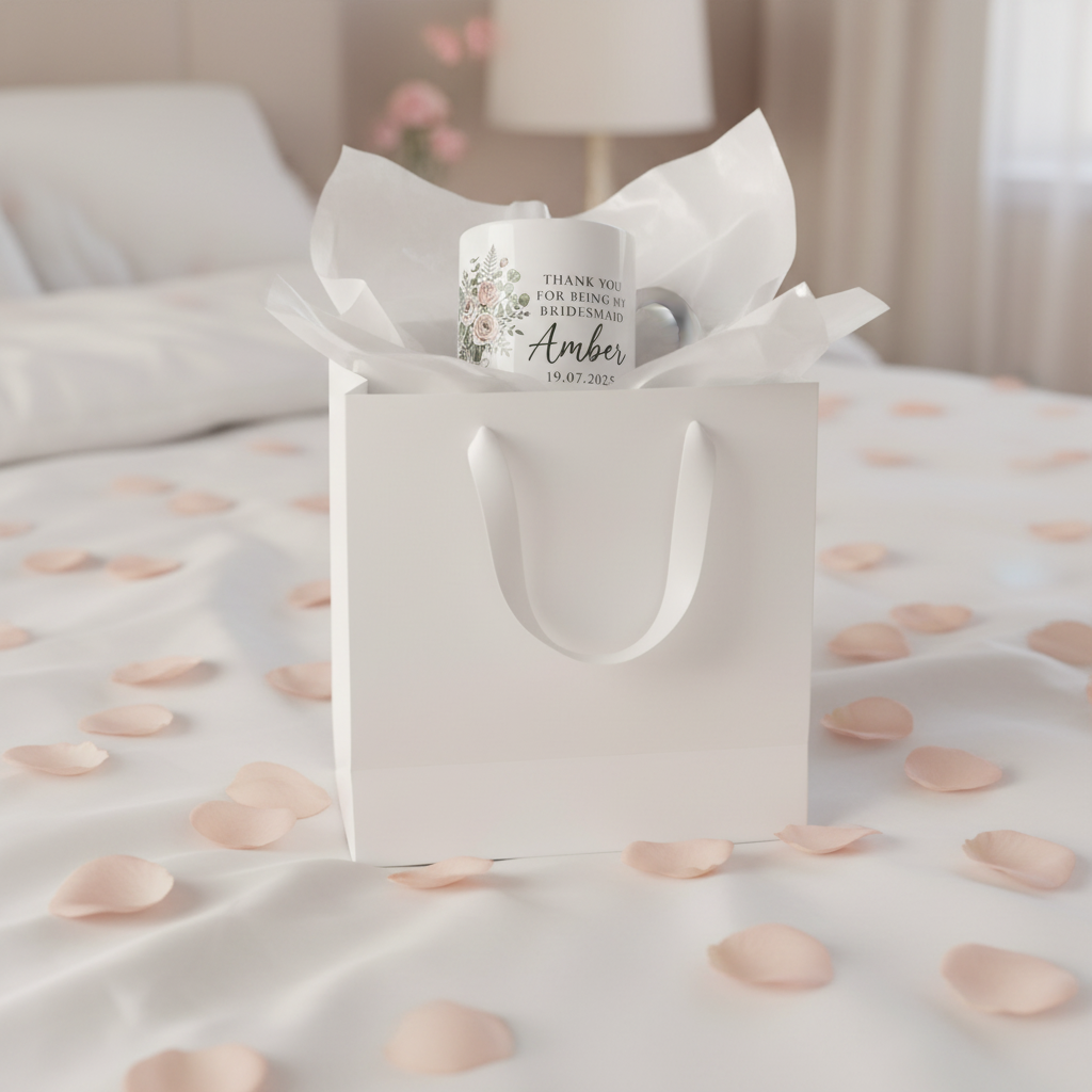 Bridesmaid Mug Amber Gift Bag