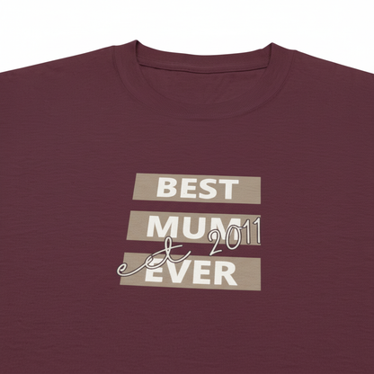 Burgundy Tee Zoomed Product Shot