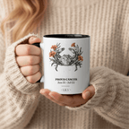 Personalised Zodiac Mug | Star Sign Birthday Gift | Custom Name & Birth Month - AlleyCrafters
