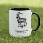 Personalised Zodiac Mug | Star Sign Birthday Gift | Custom Name & Birth Month - AlleyCrafters