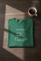 Living That Life T-Shirt | Slow Life, Plant Life, Cat Life & Dog Life - AlleyCrafters