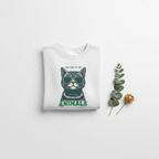 Cat Sweatshirt - Eucalyptus & Dried Flower