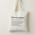 Definition Tote Bag — Personalised Gift Canvas Cotton Tote - Alley Crafters