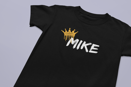 Custom Name Crown T-Shirt
