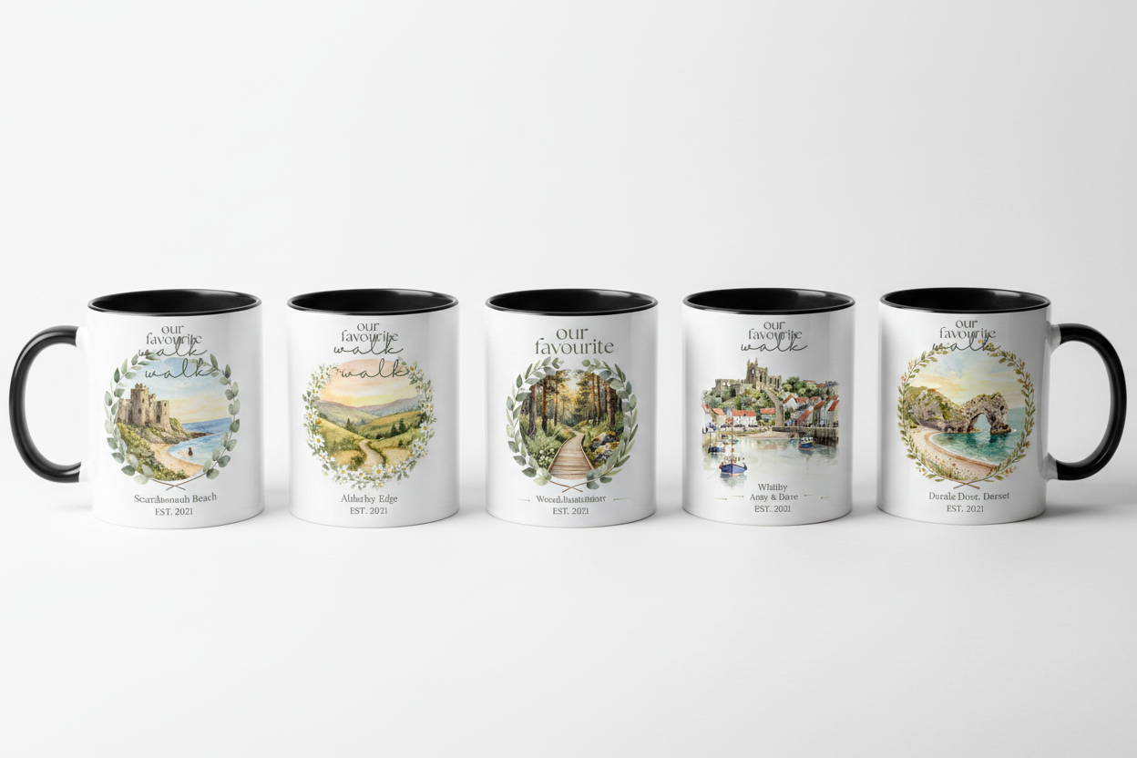 Clean White Studio – Minimal Row