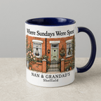 Personalised Family House Mug – Where Sundays Were Spent - #AlleyCrafters