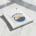 Save Our Seas T-Shirt | Retro Wave Ocean Conservation Tee UK - AlleyCrafters