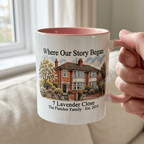 Personalised Family Home Mug – The House With All the Memories - #AlleyCrafters