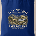 The Place I Keep Coming Back To Lake District Scenic Cotton Tote - #AlleyCrafters