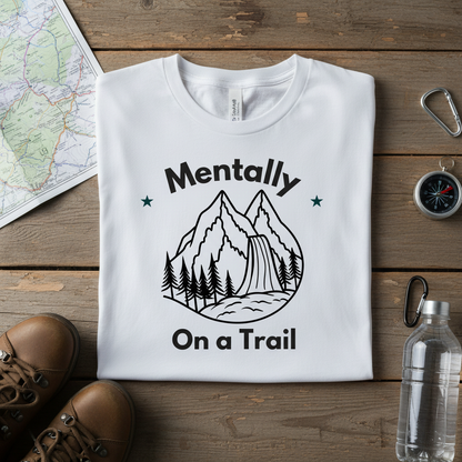 Close-up with hiking gear