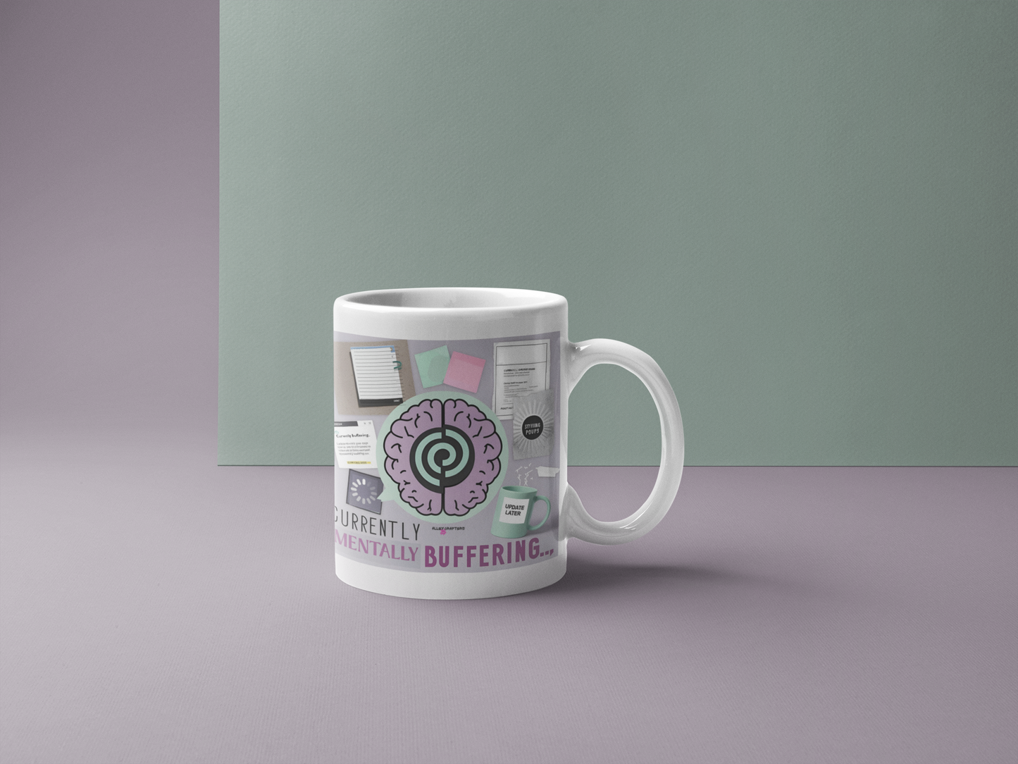 Currently Mentally Buffering Mug