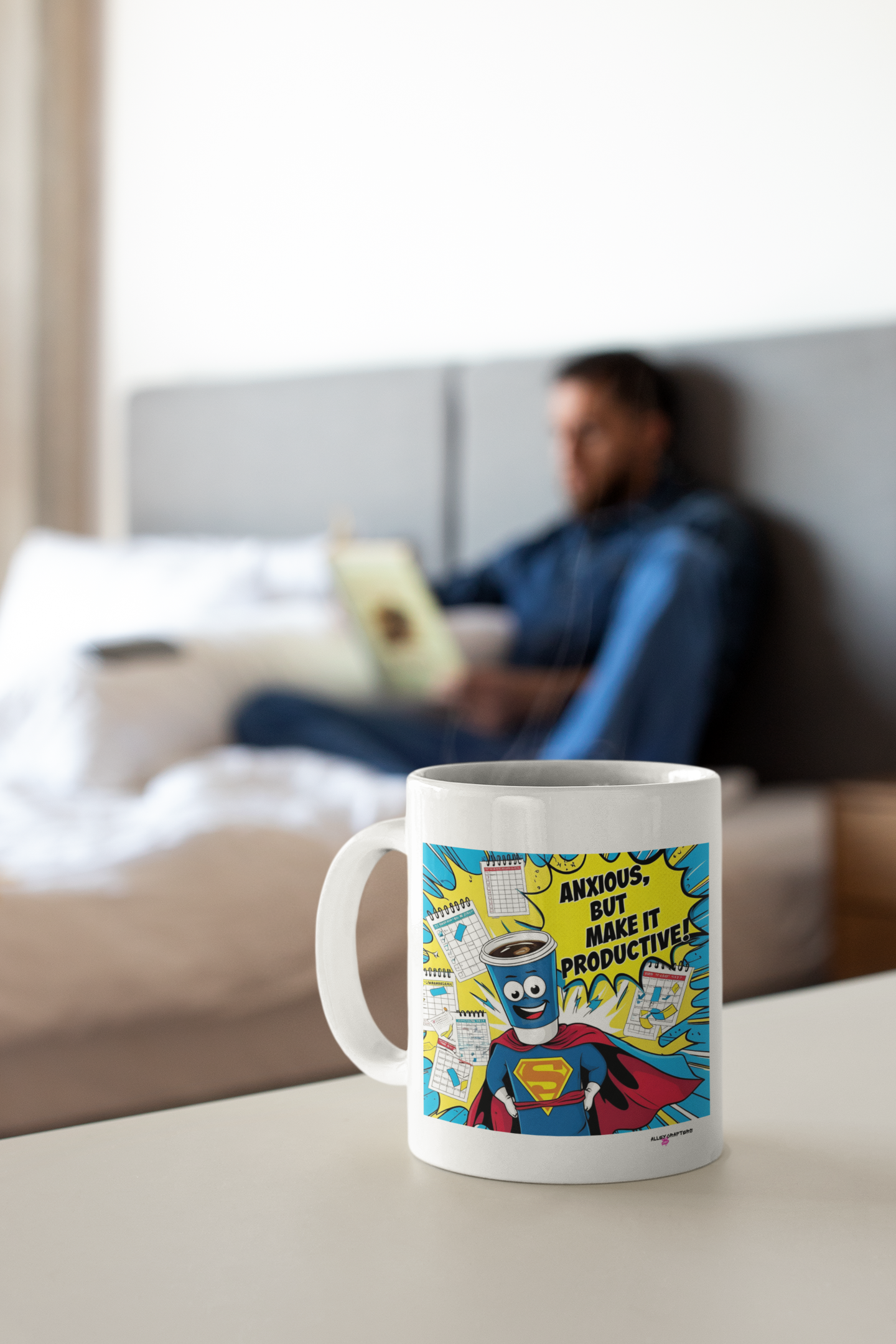 Productive Superhero Mug