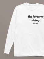 Personalised Sibling Sweatshirt | Custom Funny Sibling Gift | EST Year Jumper UK - Alley Crafters