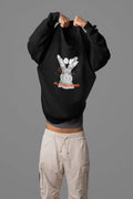 Love All Creatures Sweatshirt - Cute Bunny Animal Rights Crewneck - Alley Crafters