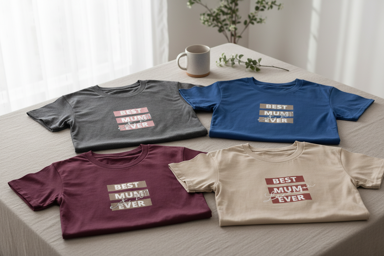 Complete T-Shirt Collection Display