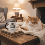 Not Today Motherfluffer Mug | Funny Cat Coffee Cup | Sarcastic Gift - AlleyCrafters