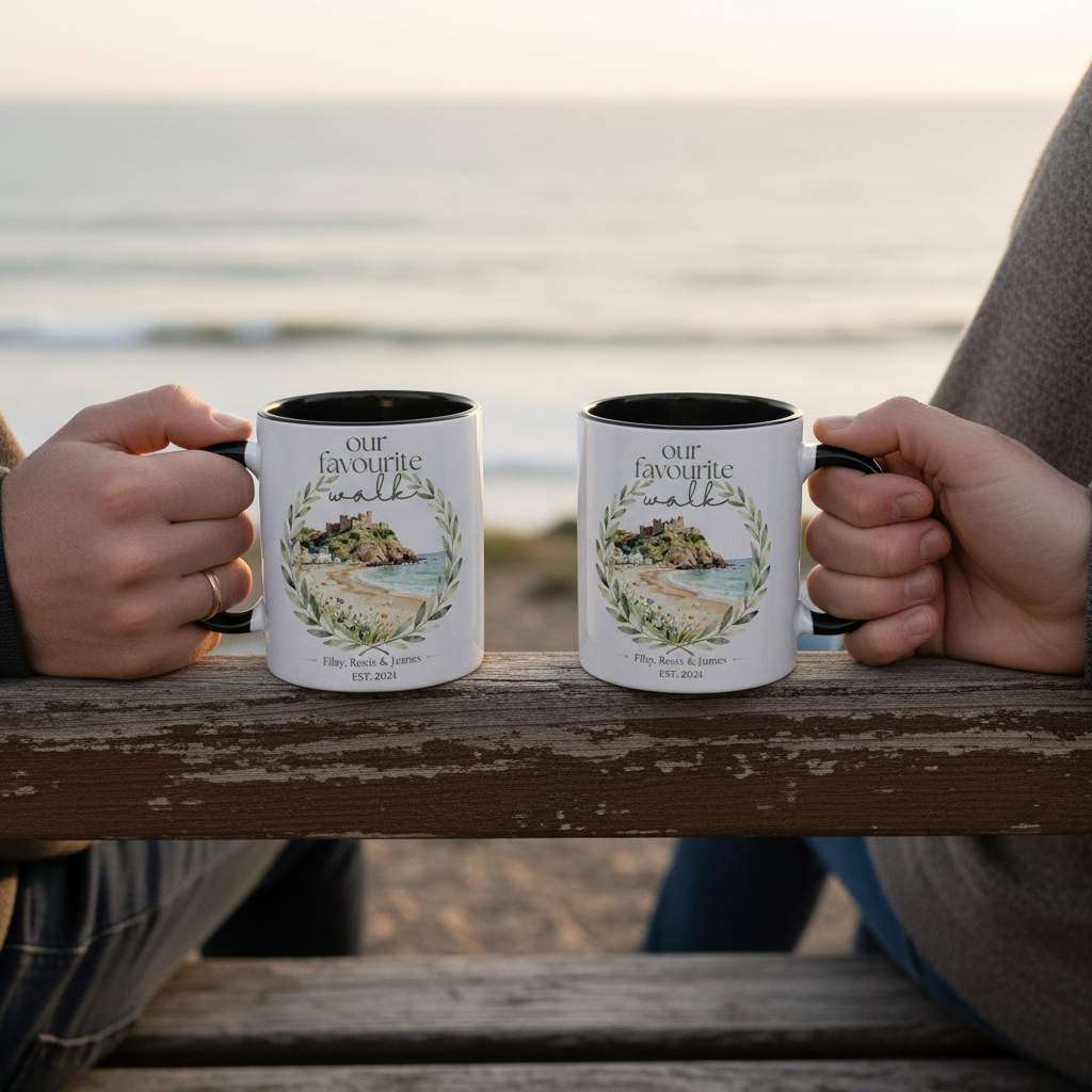 Couple Holding – Filey – Rosie & James – EST. 2024