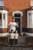 Personalised 'The [Name] Family' New Home T-Shirt | Housewarming Gift - AlleyCrafters