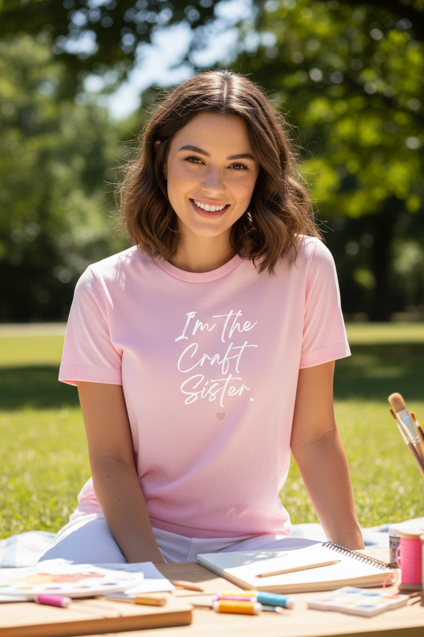 Craft Sister Tee Worn Outdoor