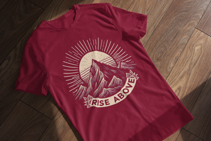 Outdoor T-Shirt - Rise Above Design