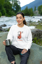 Save Orangutan Sweatshirt – Wildlife Conservation Statement Jumper - Alley Crafters