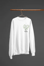 “Vegan ♥” Sweatshirt — Kind & Conscious - Alley Crafters
