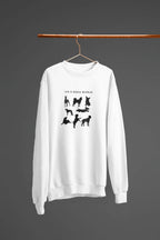 It’s a Dog’s World | Dog Lover Sweatshirt UK - Alley Crafters