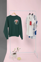 'Peace, Plant & Positivity' Cozy Outdoor Crewneck - Alley Crafters