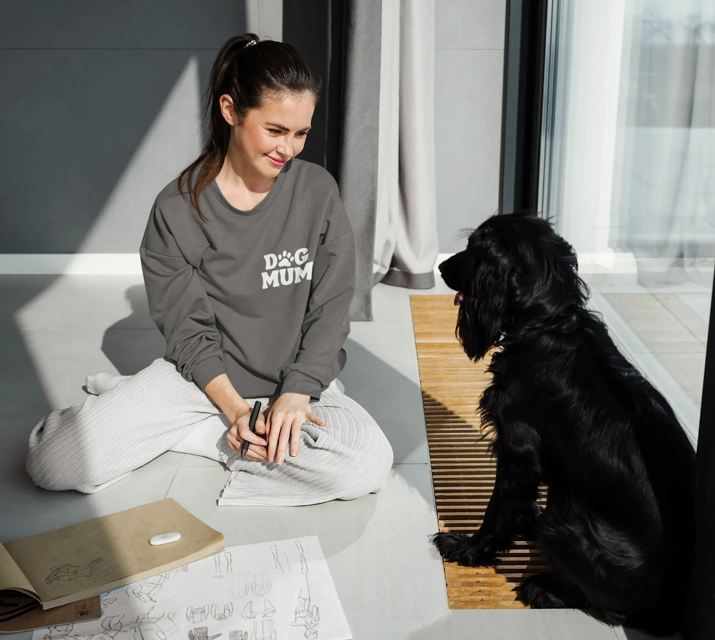 Dog Mum/Dog Dad Sweatshirt - Alley Crafters