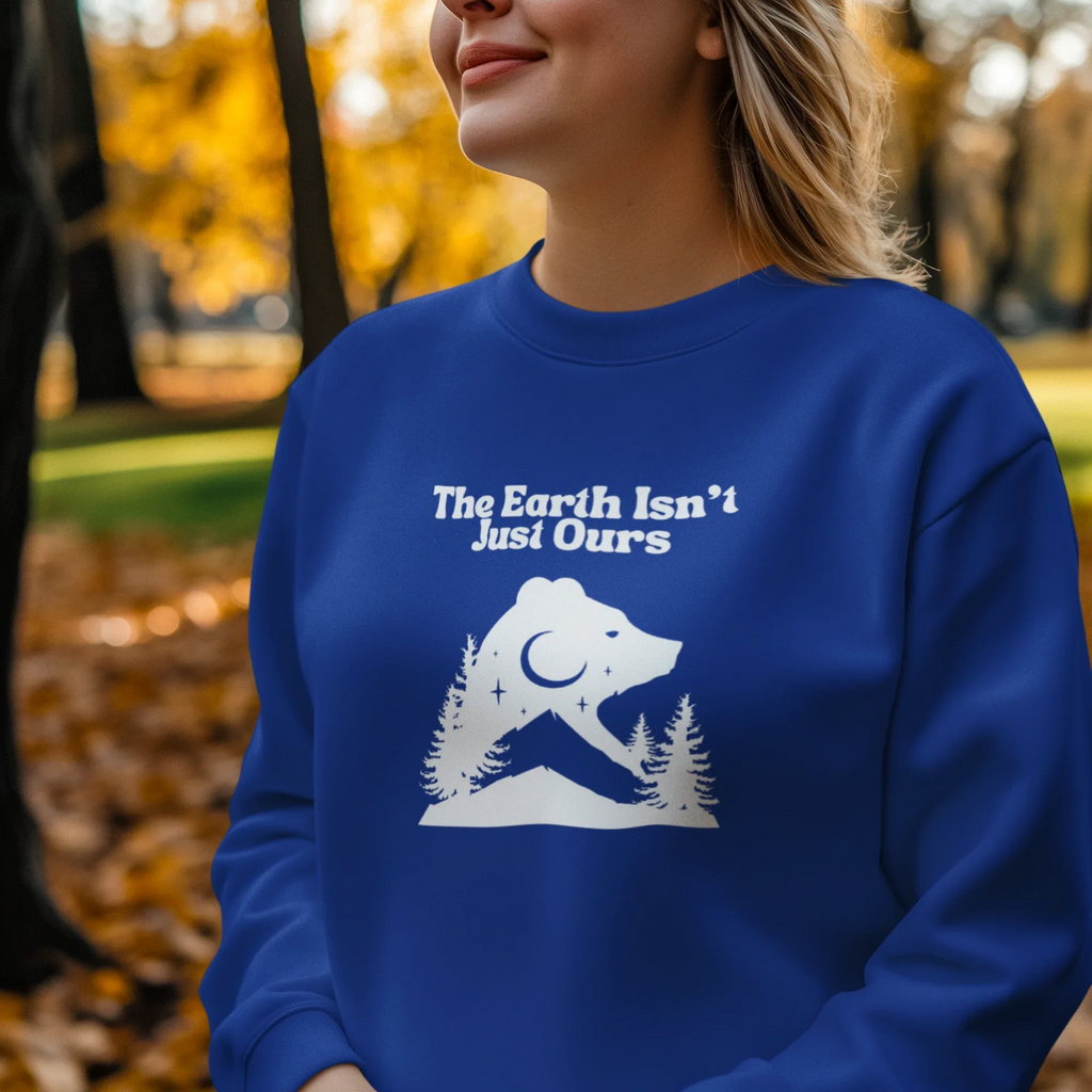 The Earth Isn't Just Ours" Forest Moon Graphic - Alley Crafters