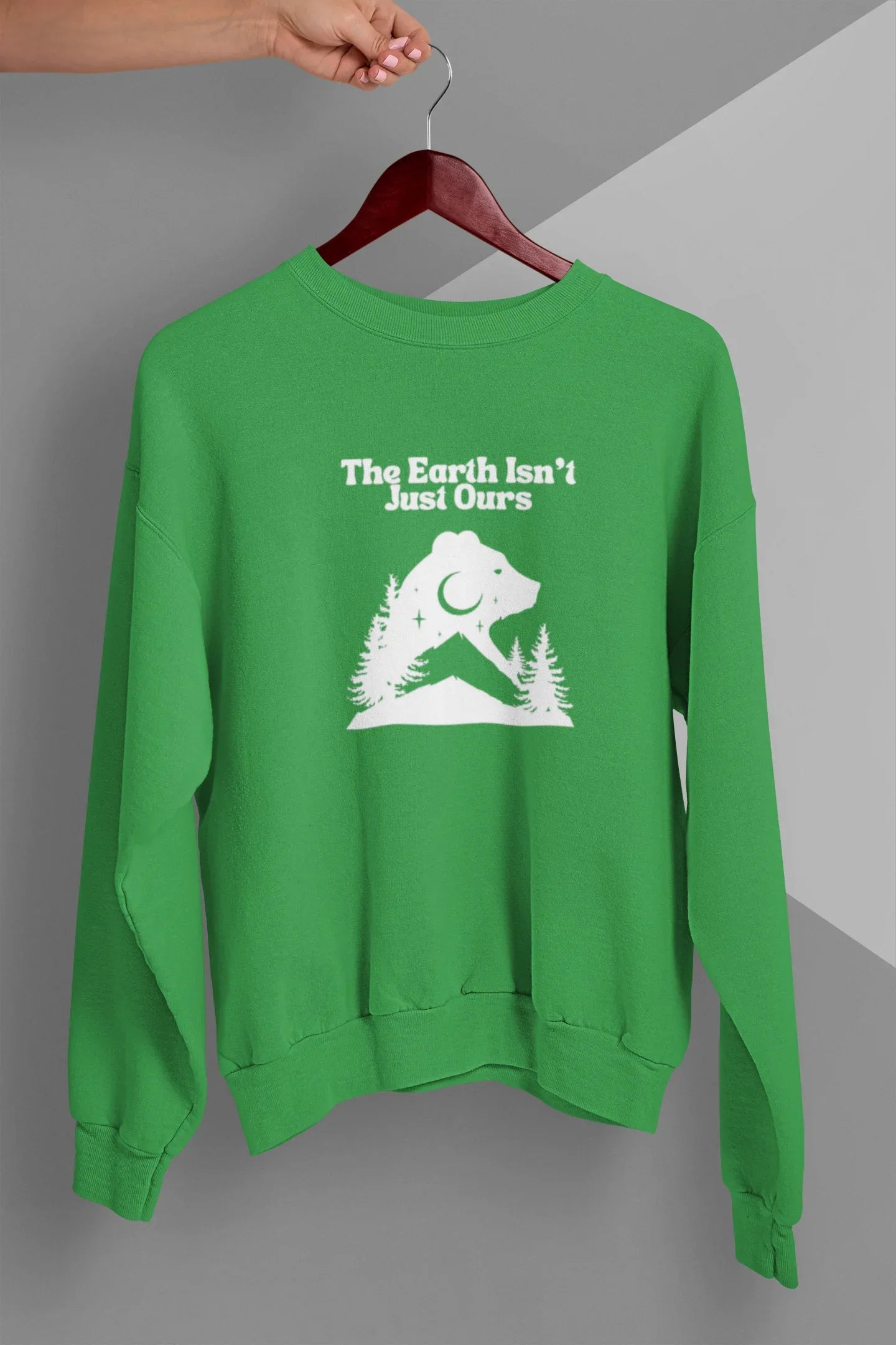 The Earth Isn't Just Ours" Forest Moon Graphic - Alley Crafters