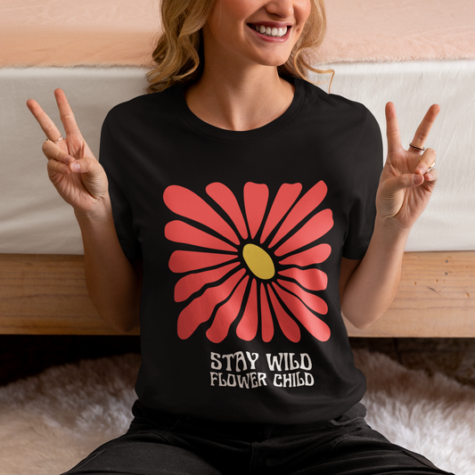 Stay Wild Flower Child T-Shirt