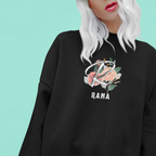 Personalised Floral Initial Sweatshirt | Custom Name Crewneck - Alley Crafters