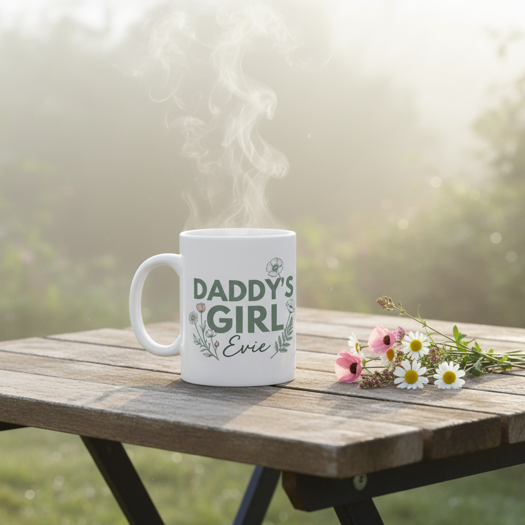 Daddy's Girl Mug Gracie Garden Table
