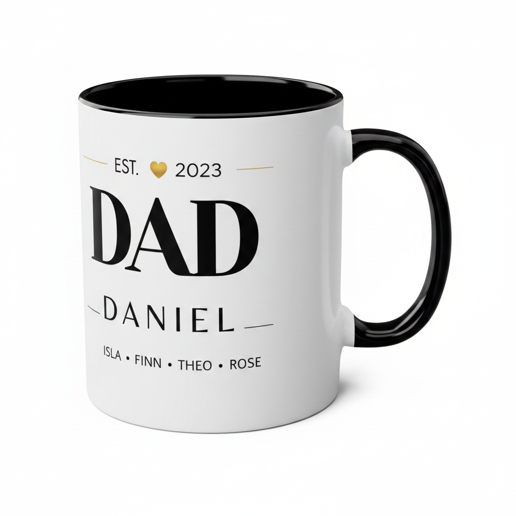Daniel Dad mug mockup