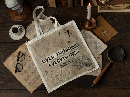 Overthinking Everything Tote Bag