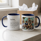 Teacher Definition Mug – Two-Tone Thank You Teacher Gift - #AlleyCrafters