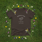 Dark chocolate flat lay — "Jess ♥ Amy"