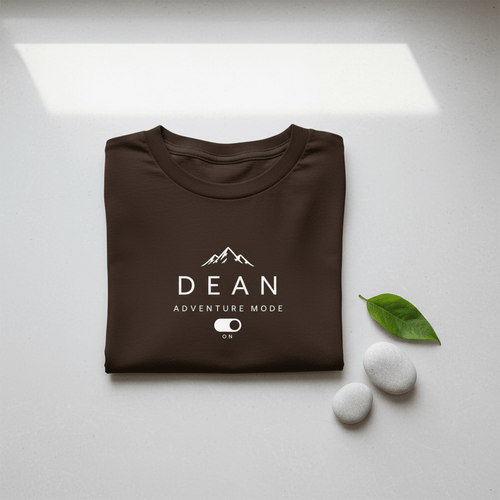 Personalised Adventure Kids Tee — Mountain Logo Children's Shirt - AlleyCrafters