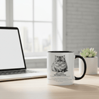 Not Today Motherfluffer Mug | Funny Cat Coffee Cup | Sarcastic Gift - AlleyCrafters