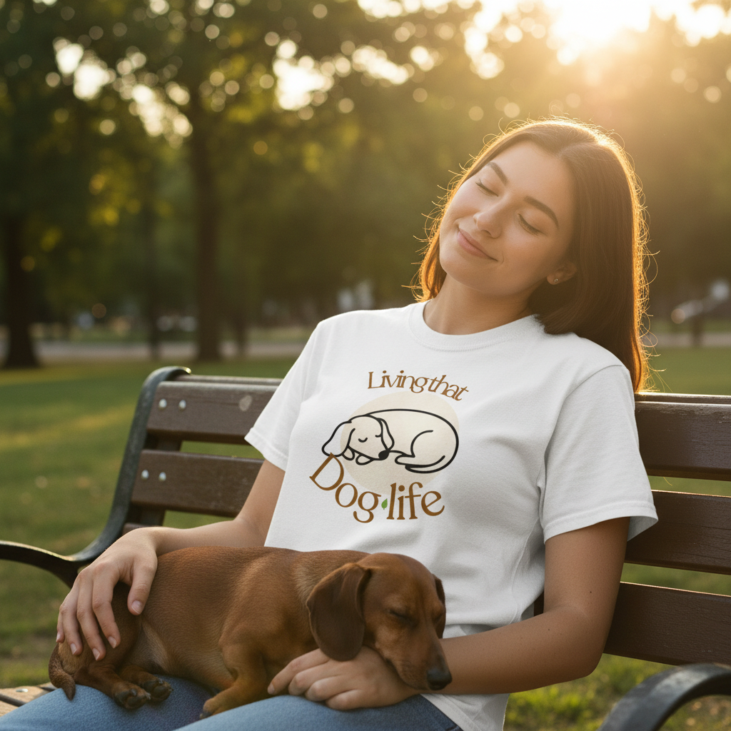Dog Life park bench