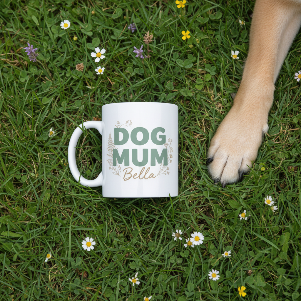 Dog Mum Mug Hazel Paw
