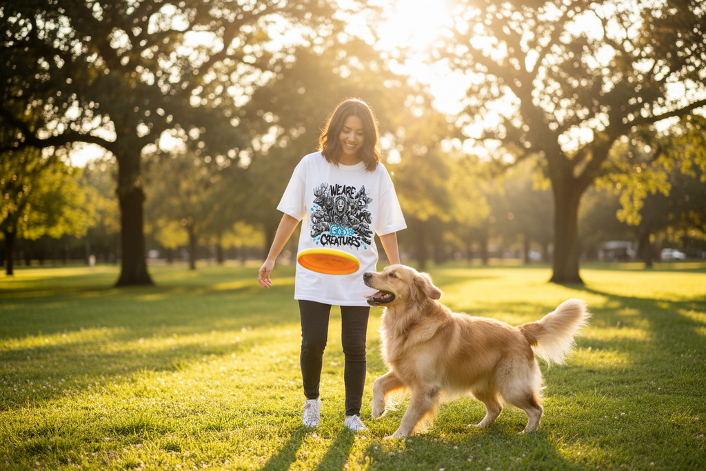Dog park lifestyle