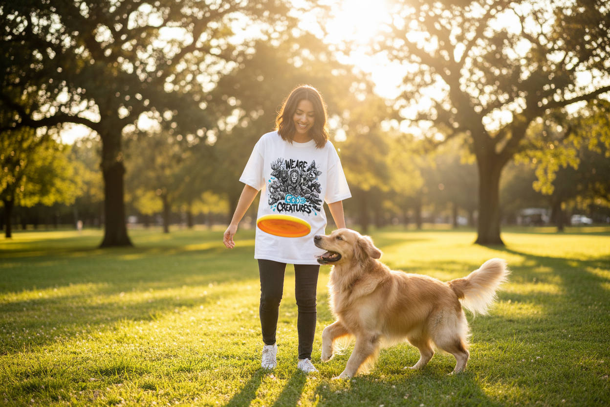 Dog park lifestyle