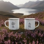 Double Mug Scottish Loch