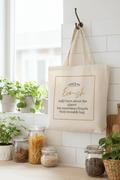Wanderlust Definition Tote Bag | Funny Quote Cotton Tote | Gift for Her UK - AlleyCrafters
