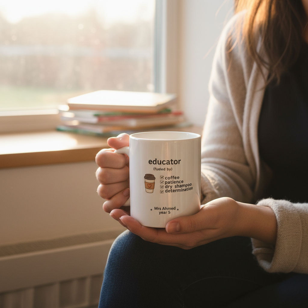Educator mug — Mrs Ahmed window