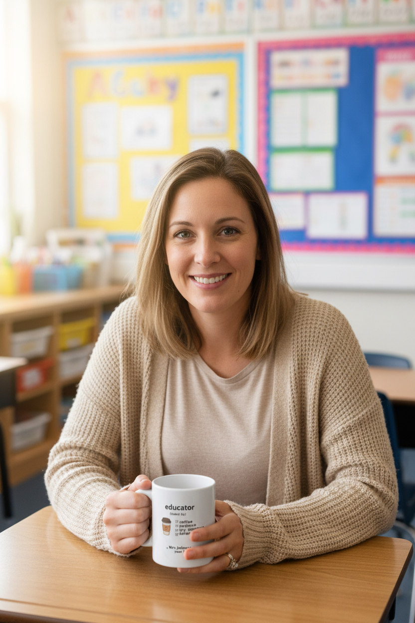 Educator mug — Mrs Johnson classroom