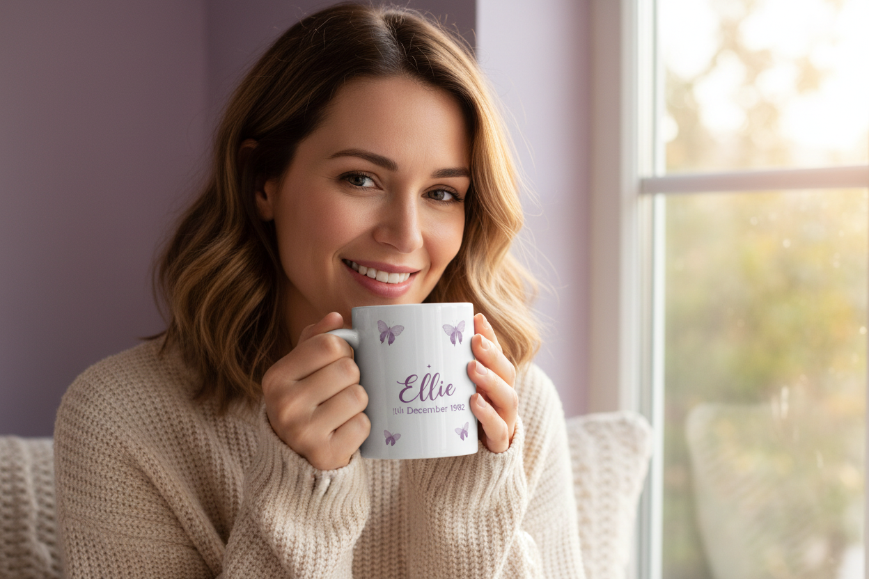 Ellie Butterfly Mug